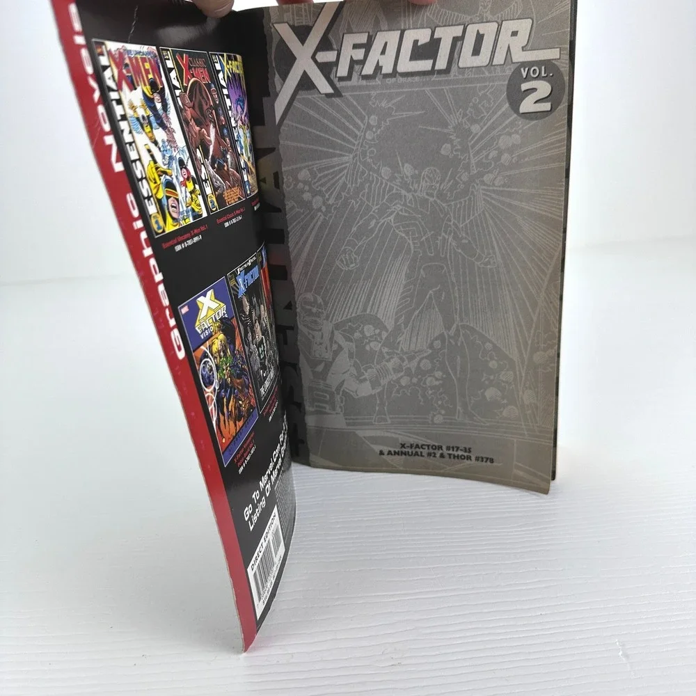 Marvel‎ Essential X-Factor Vol 2 TPB Simonson Apocalypse Archangel Thor #378